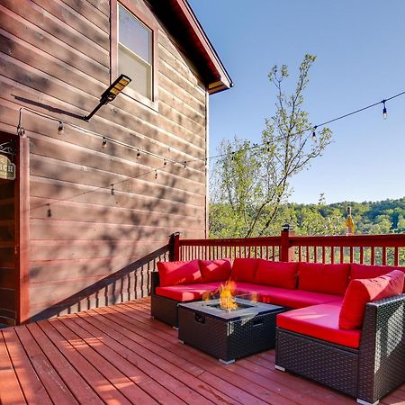 Pigeon Forge Cabin Sauna, Saltwater Pool And Views! Sevierville Ngoại thất bức ảnh