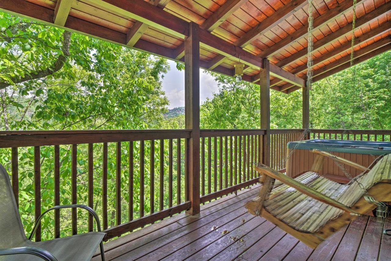 Pigeon Forge Cabin Sauna, Saltwater Pool And Views! Sevierville Ngoại thất bức ảnh
